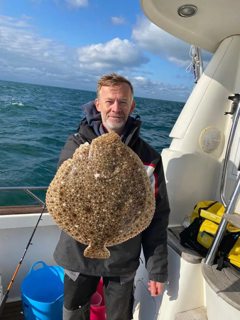 silver gannet turbot fishing tripe poole